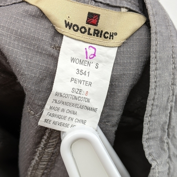 Woolrich Adjustable Hiking Shorts Roll Tab 8 - Picture 8 of 8